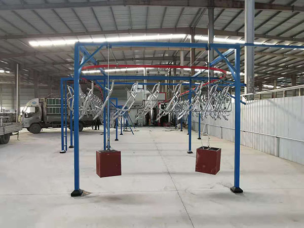 濟寧電動車配件噴塑設(shè)備