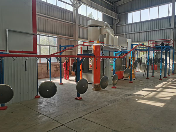 農(nóng)機配件噴塑設(shè)備